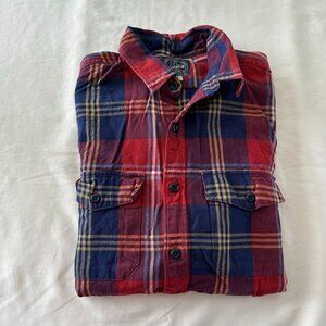 JCrew Flannel Long Sleeve Button Down